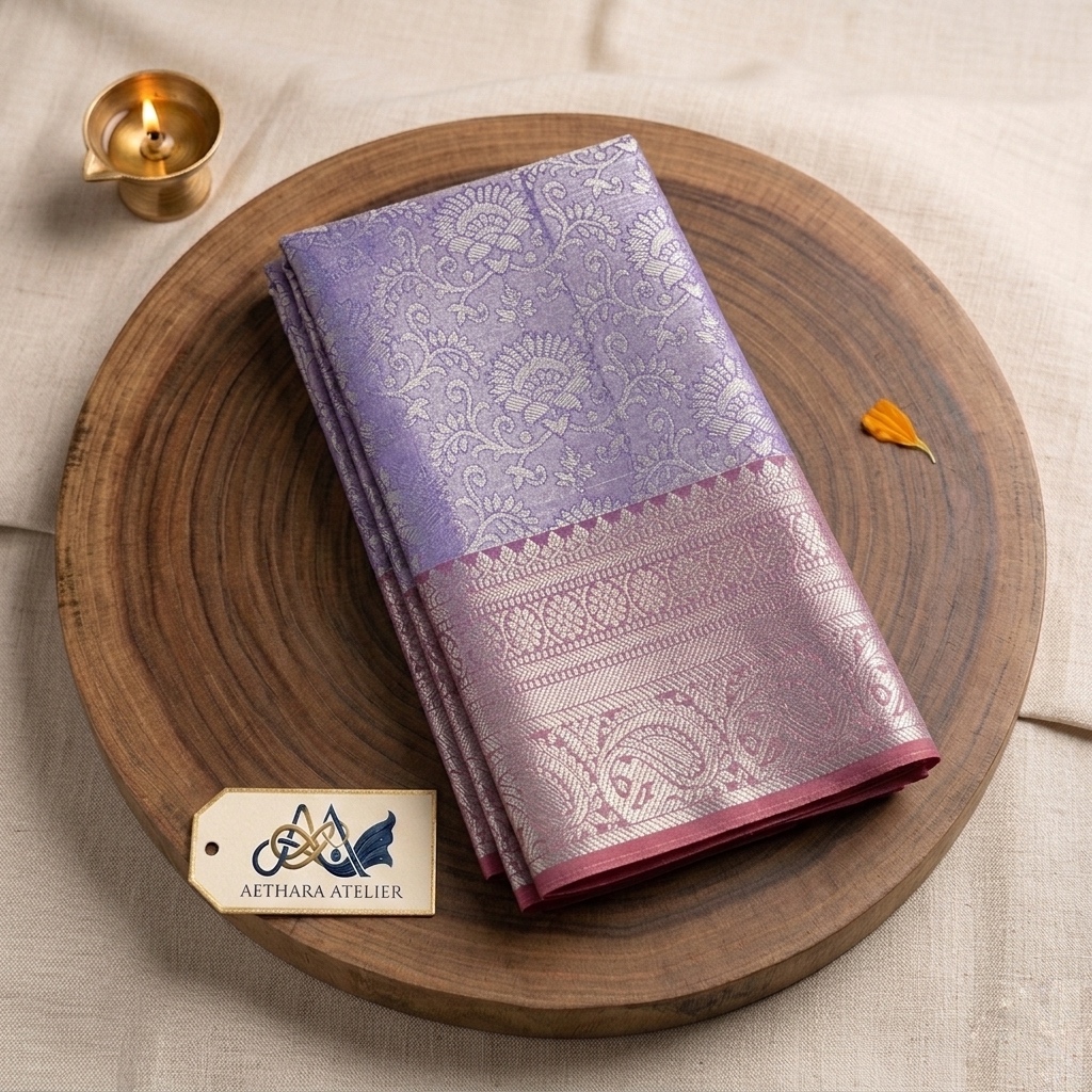 bridal-tissue-silk-silver-zari-lavender